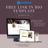Minimalist Brown Free Link in Bio Template