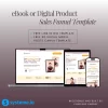 eBook or Digital Product Sales Funnel Template Built in Systeme.io