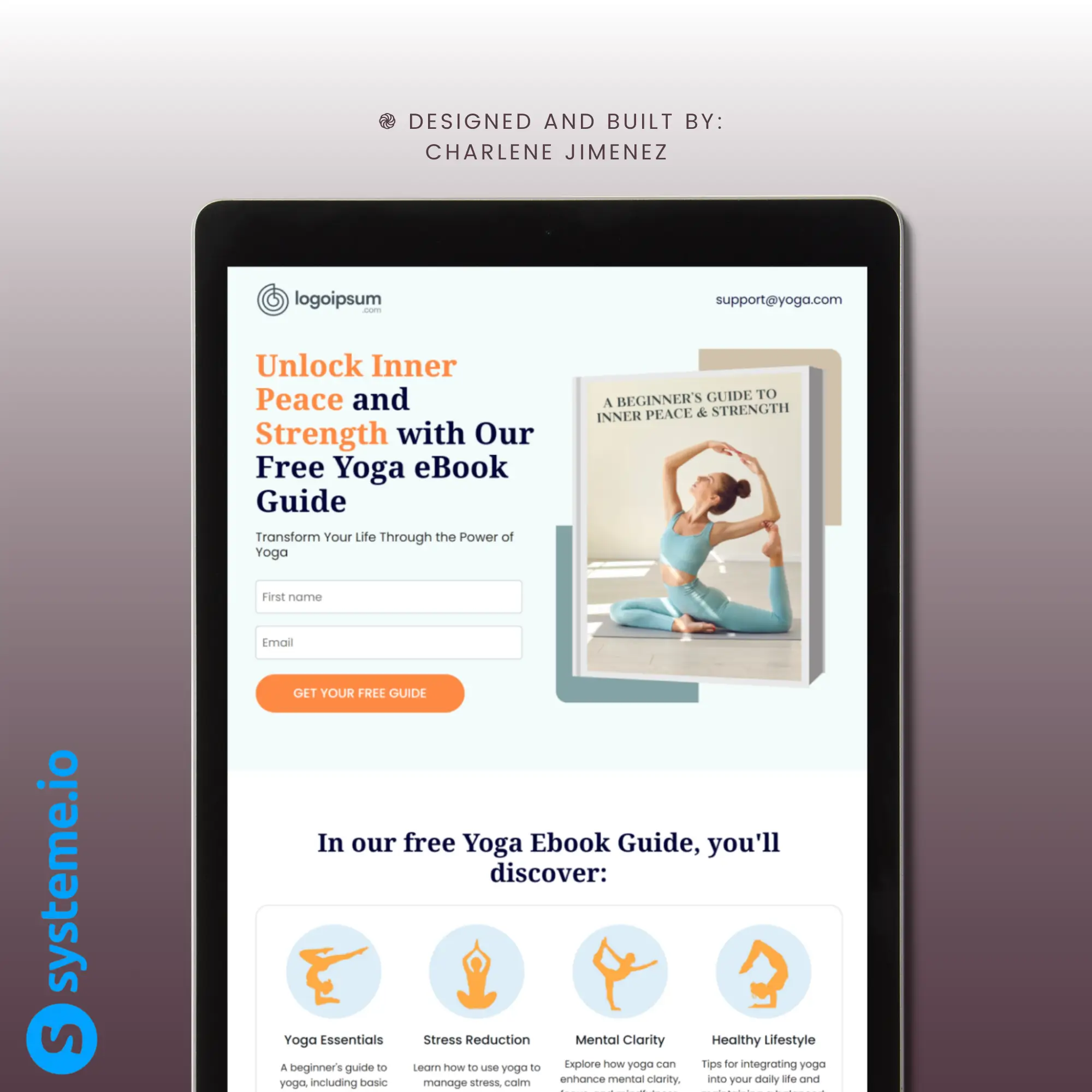 Course or Program Sales Funnel Template Built in Systeme.io