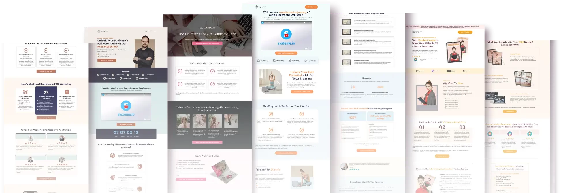 Premium Systeme.io Funnel Template