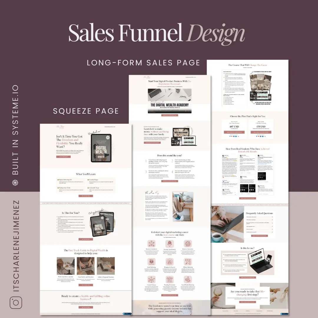 Be Free With Kay Sales Page