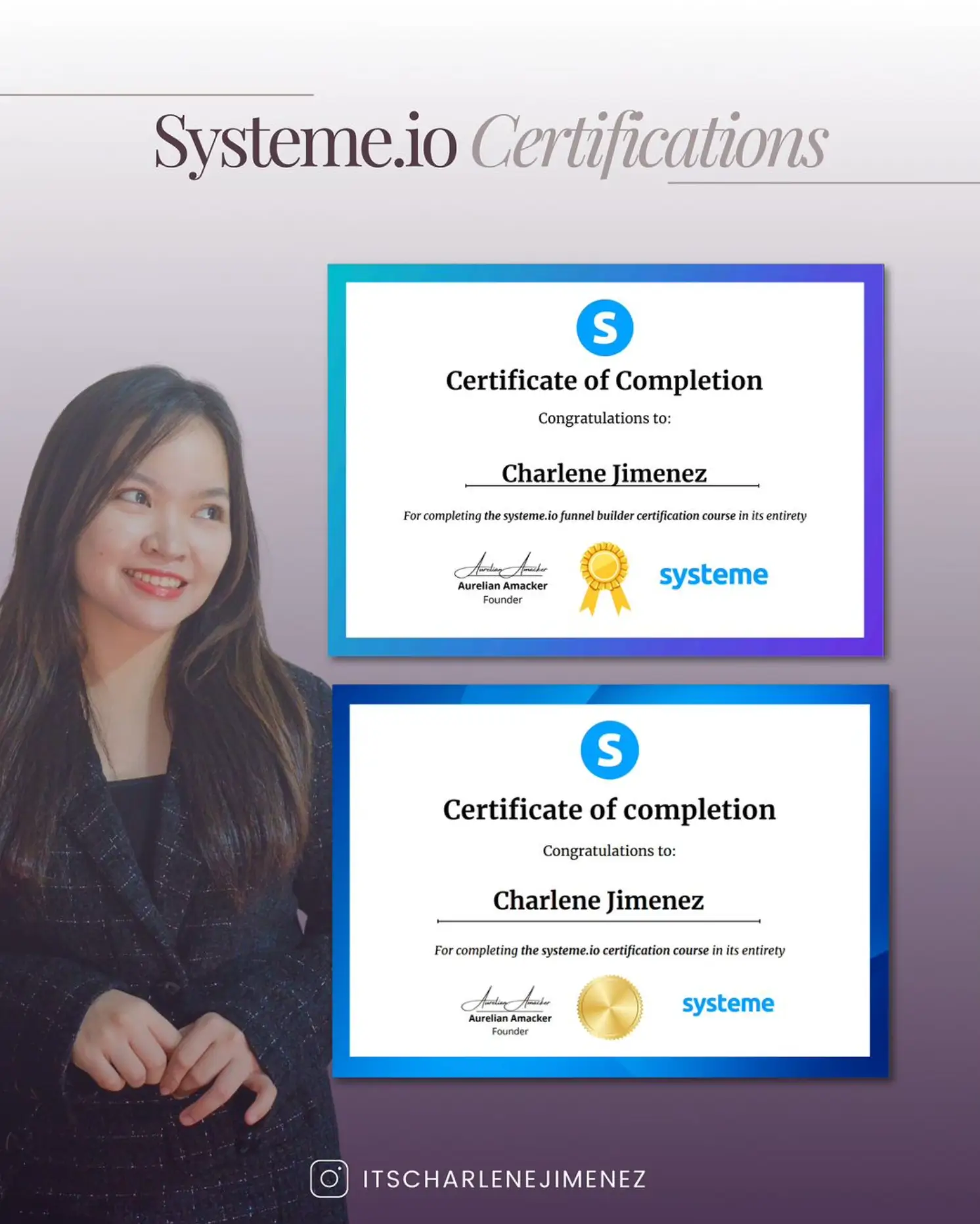 Systeme.io Certifications